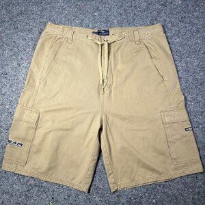 Vintage Wu Wear Cargo Shorts Mens 40  Wu Tang Clan Baggy Skate Rave Hip Hop RARE